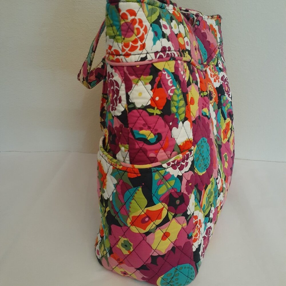 Vera Bradley Fabric Quilted Tote Bag - Picture 7 of 16